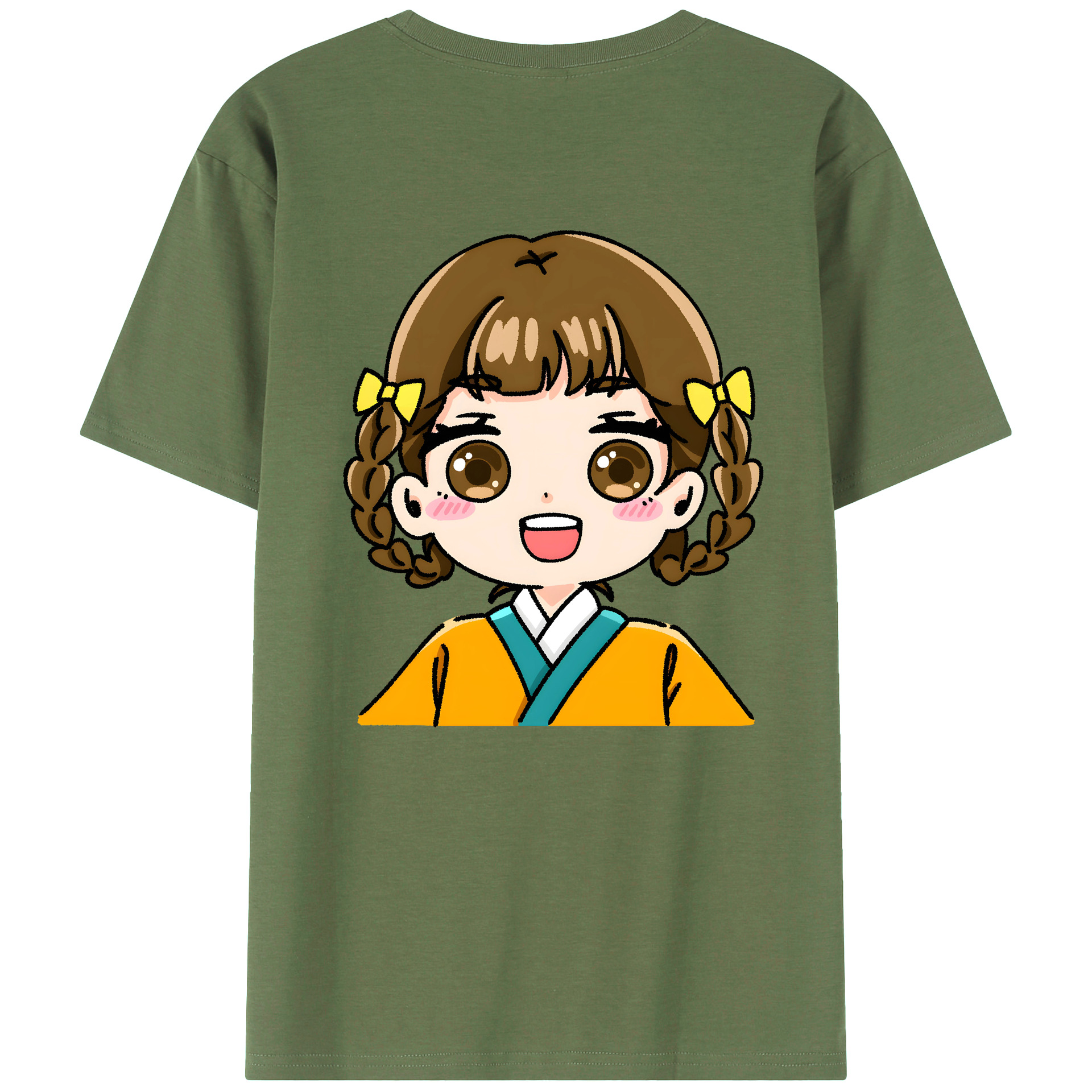 （画像用） 薬屋のひとりごと The Apothecary Diaries 綿100％ メンズ半袖Tシャツ（バックプリント） 通気性